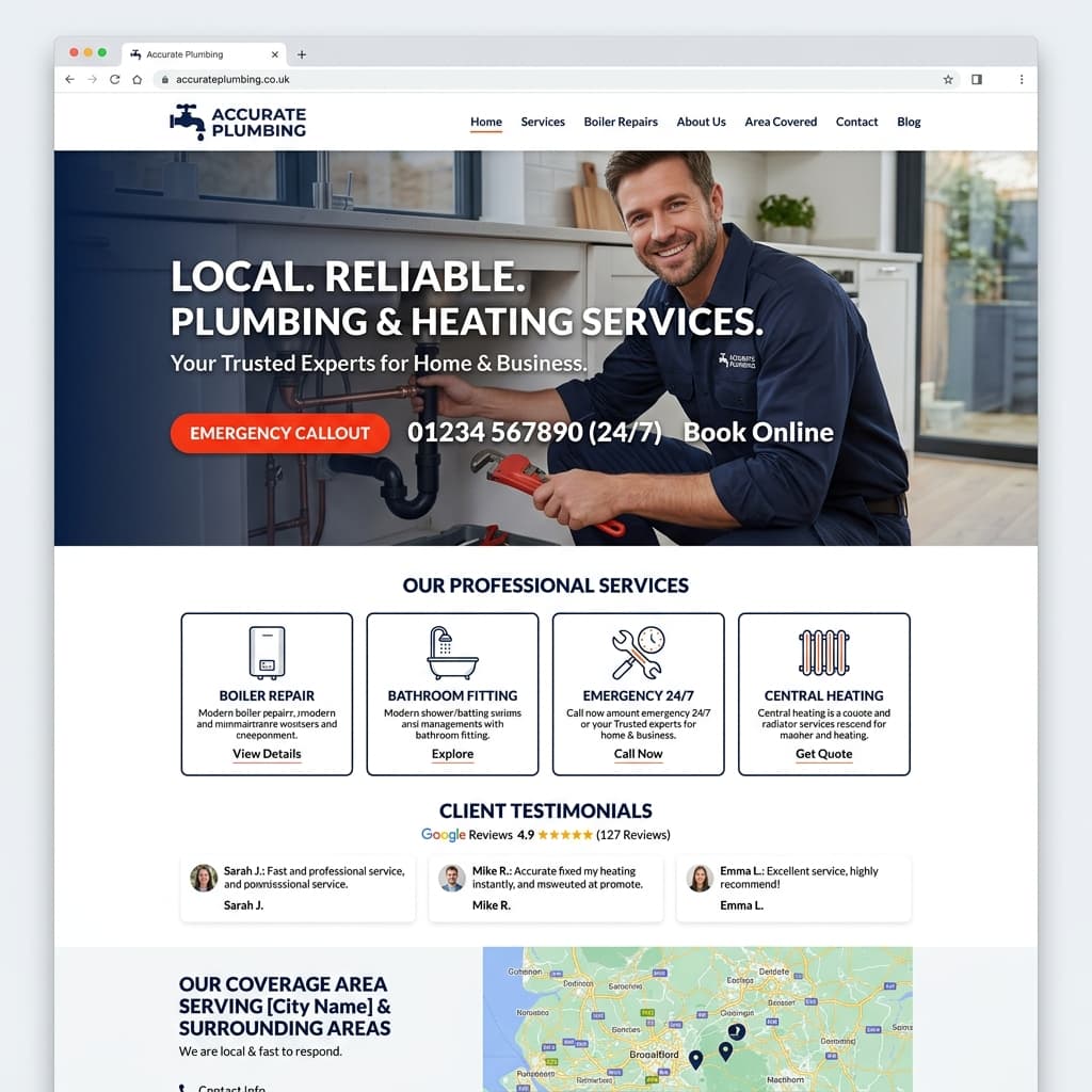Accurate Plumbing Mockup
