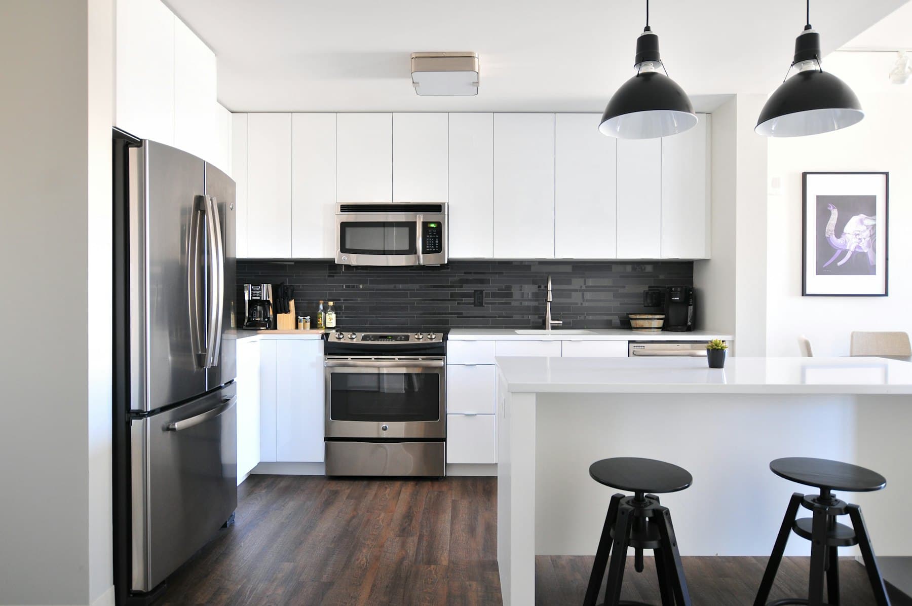 Shaker kitchen in solid ash