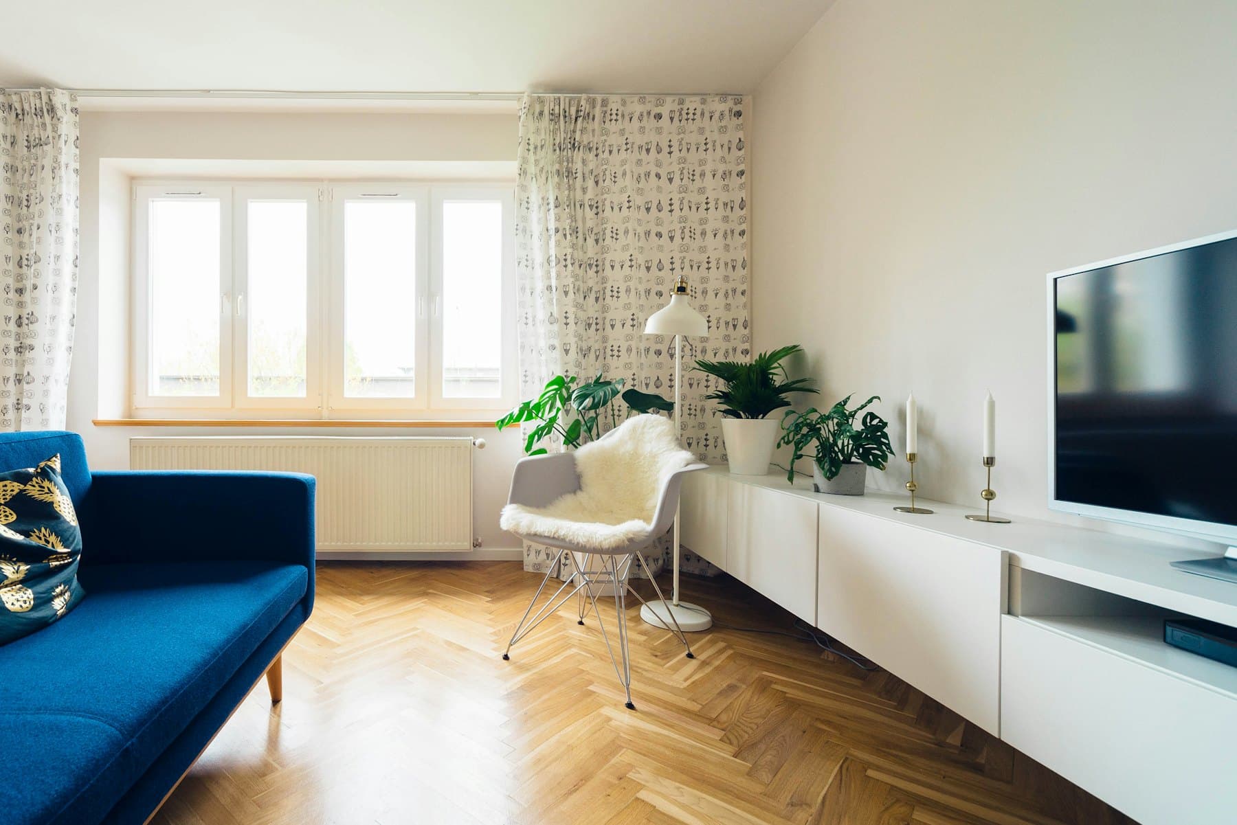 The clinic waiting area